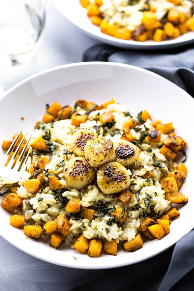 seared-scallops-with-butternut-squash-risotto-the-girl-on-bloor