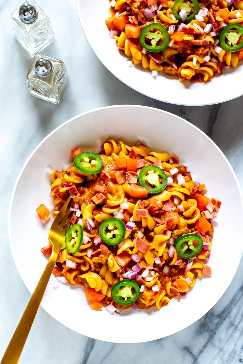 Bacon Jalapeno Cheeseburger Casserole