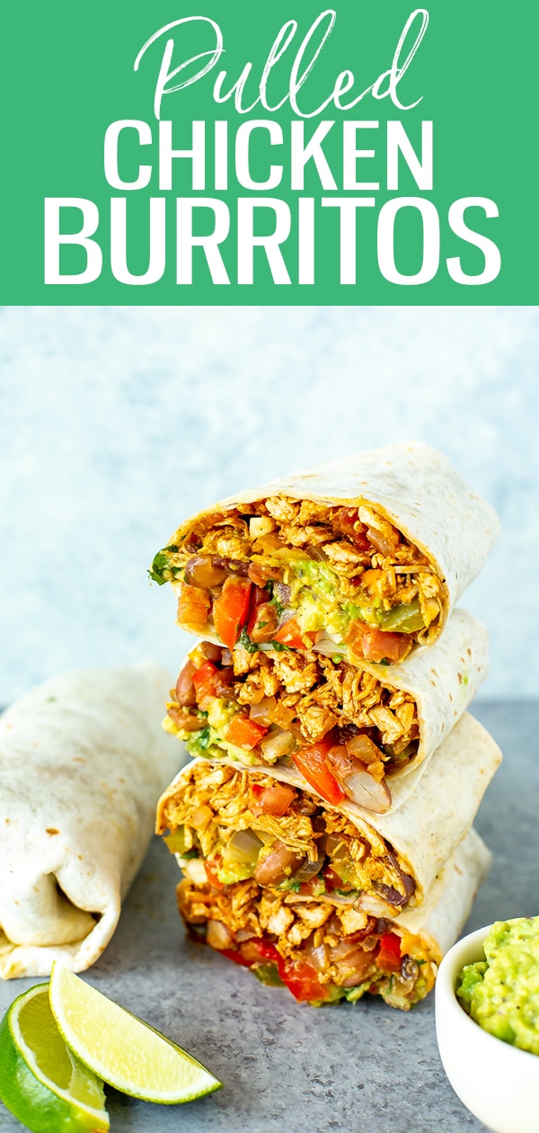 Pulled Chicken Burrito Recipe The Girl on Bloor