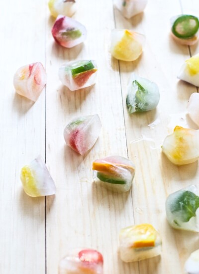 DIY Flavoured Ice Cubes