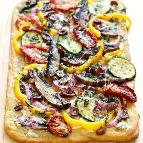 Roasted Vegetable Flatbread