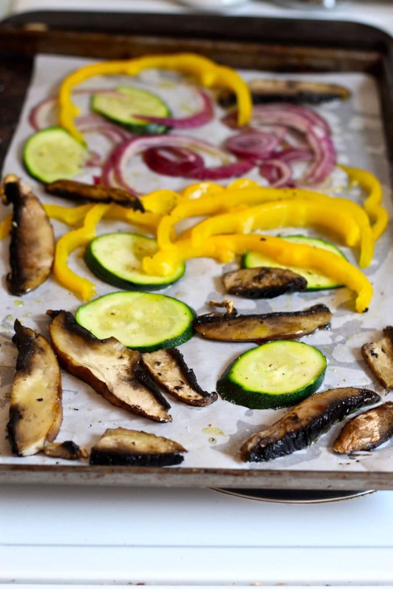 Roasted Vegetable Flatbread