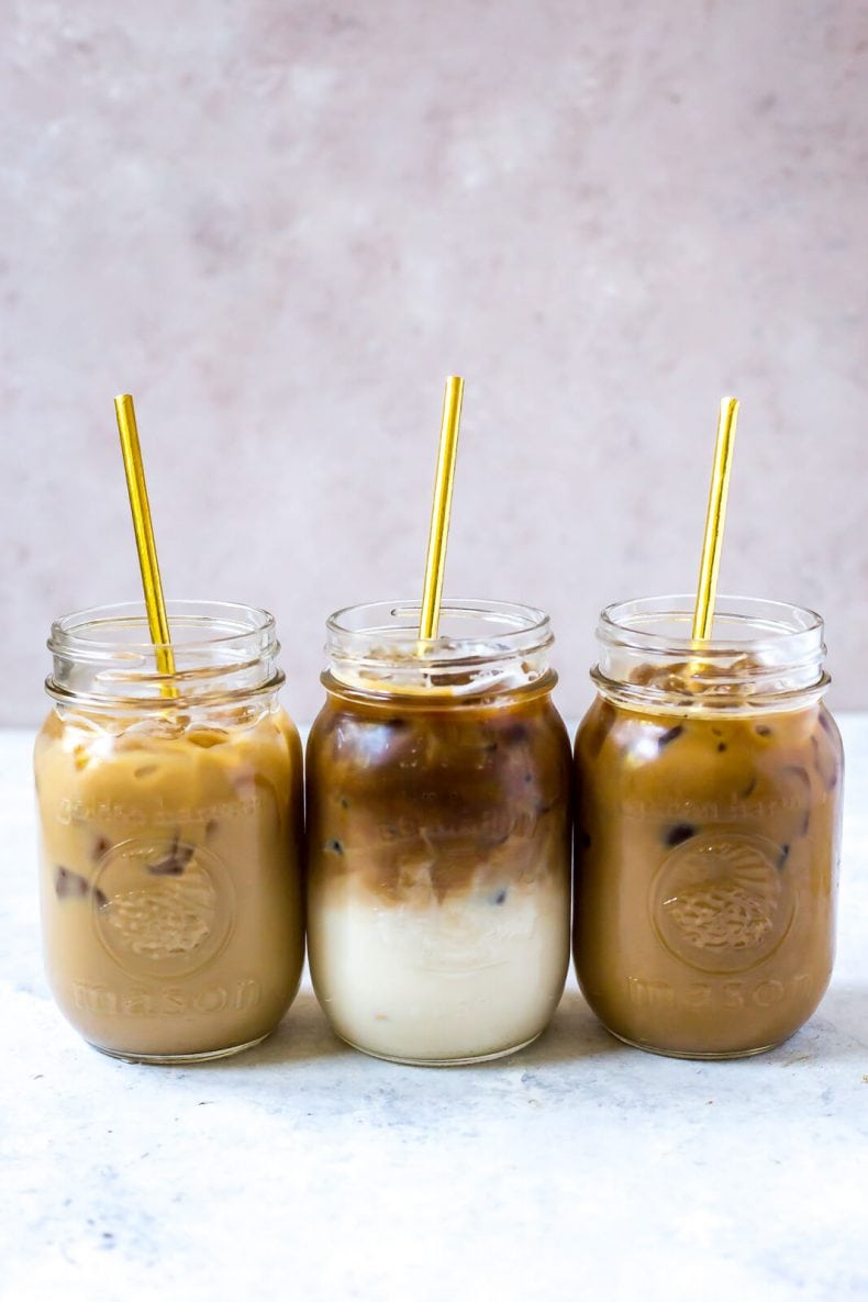 3 Iced Coffee Recipes Caramel Vanilla And Mocha The Girl On Bloor,How To Grill Shrimp Kabobs