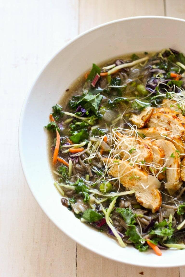 Soba Noodle Broth Bowls