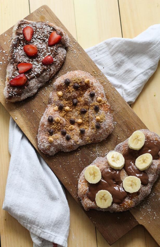 Homemade Beaver Tails with Pizza Dough