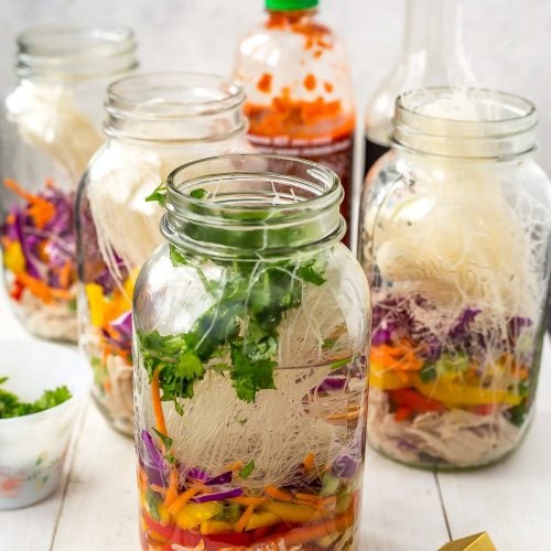 Mason Jar Miso Noodle Soup