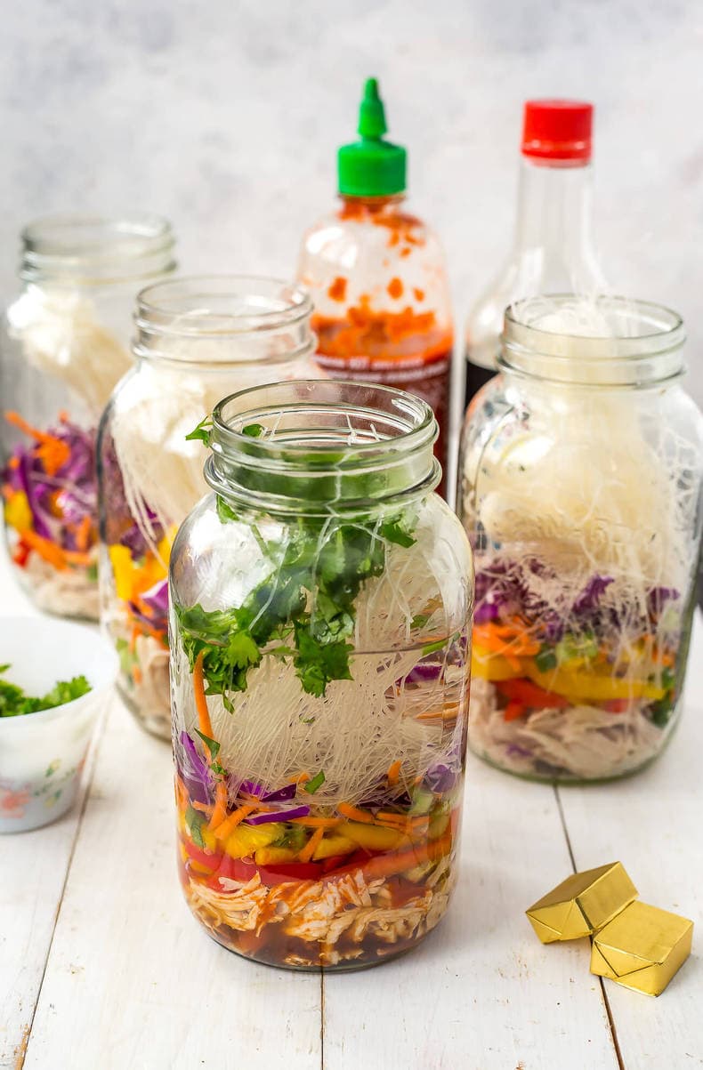 Mason Jar Instant Noodles - The Girl on Bloor