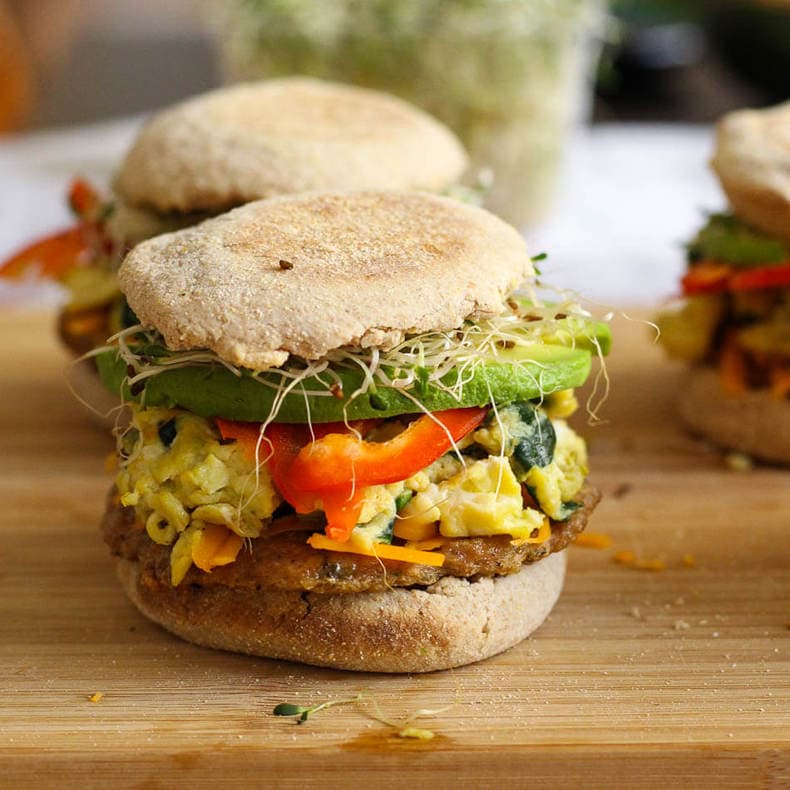 Freezer Breakfast Sandwiches - Belly Full