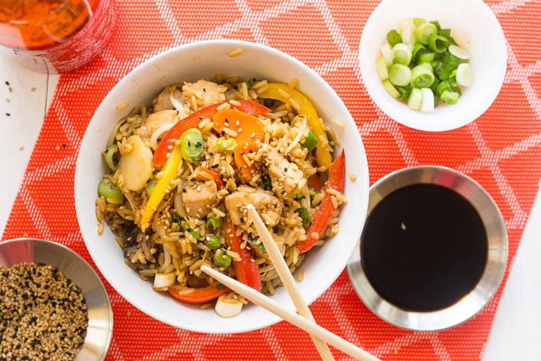 One Pot Chicken Teriyaki Bowls8