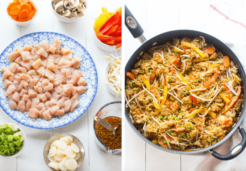 One Pot Chicken Teriyaki Bowls