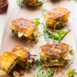 Mini Grilled Cheese Sandwich Appetizers