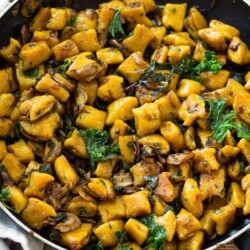 Brown Butter Butternut Squash Gnocchi with Sage