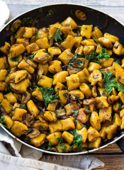 Brown Butter Butternut Squash Gnocchi with Sage