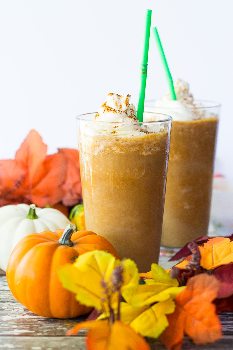 Frappuccinos aux épices de citrouille