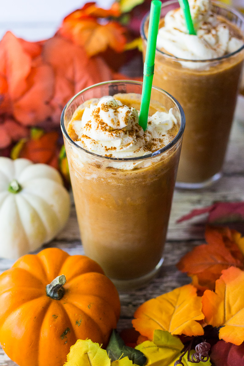 Frappuccinos aux épices de citrouille