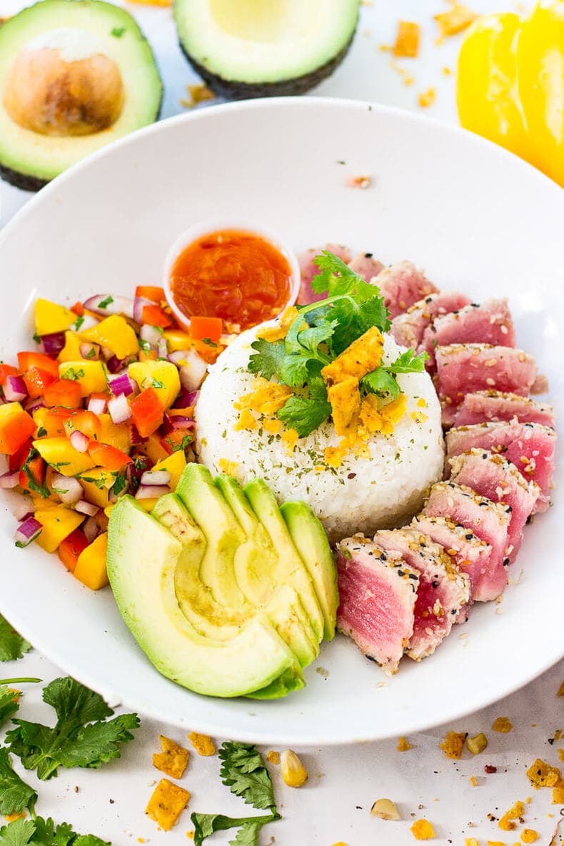 Copycat Bonefish Grill Tuna Bowls