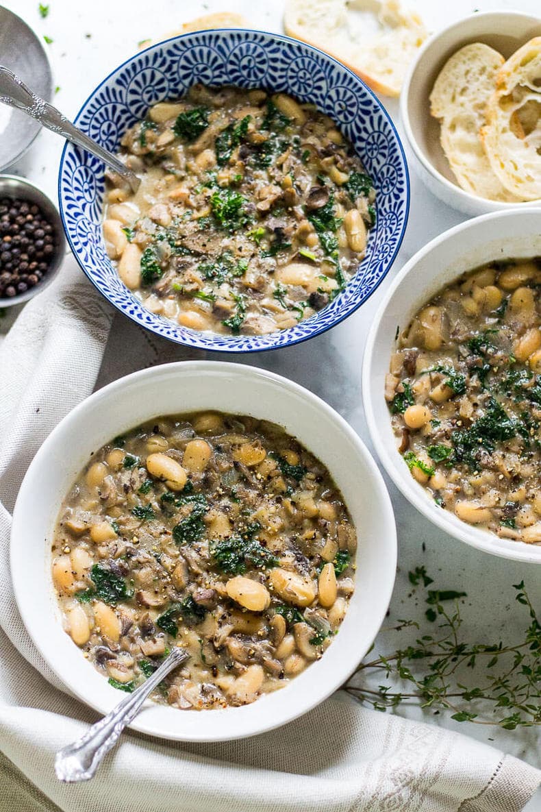 Creamy Portobello Mushroom Soup