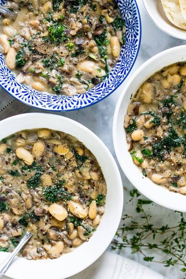 Creamy Portobello Mushroom Soup - The Girl on Bloor