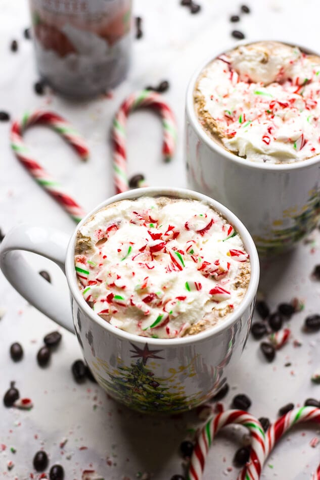 Homemade Peppermint Mocha