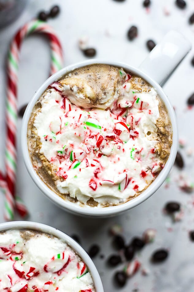 Homemade Peppermint Mochas