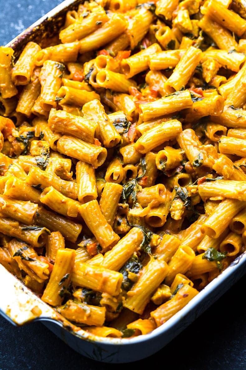 Penne alla Vodka Pasta Bake