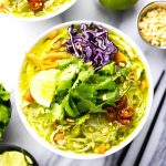 Thai Green Curry Chicken Vermicelli Bowls