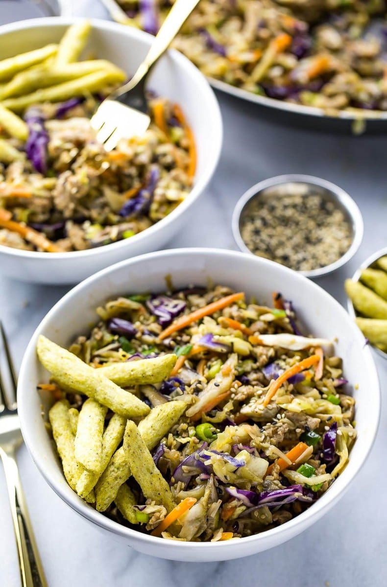 20-Minute Potsticker Bowls