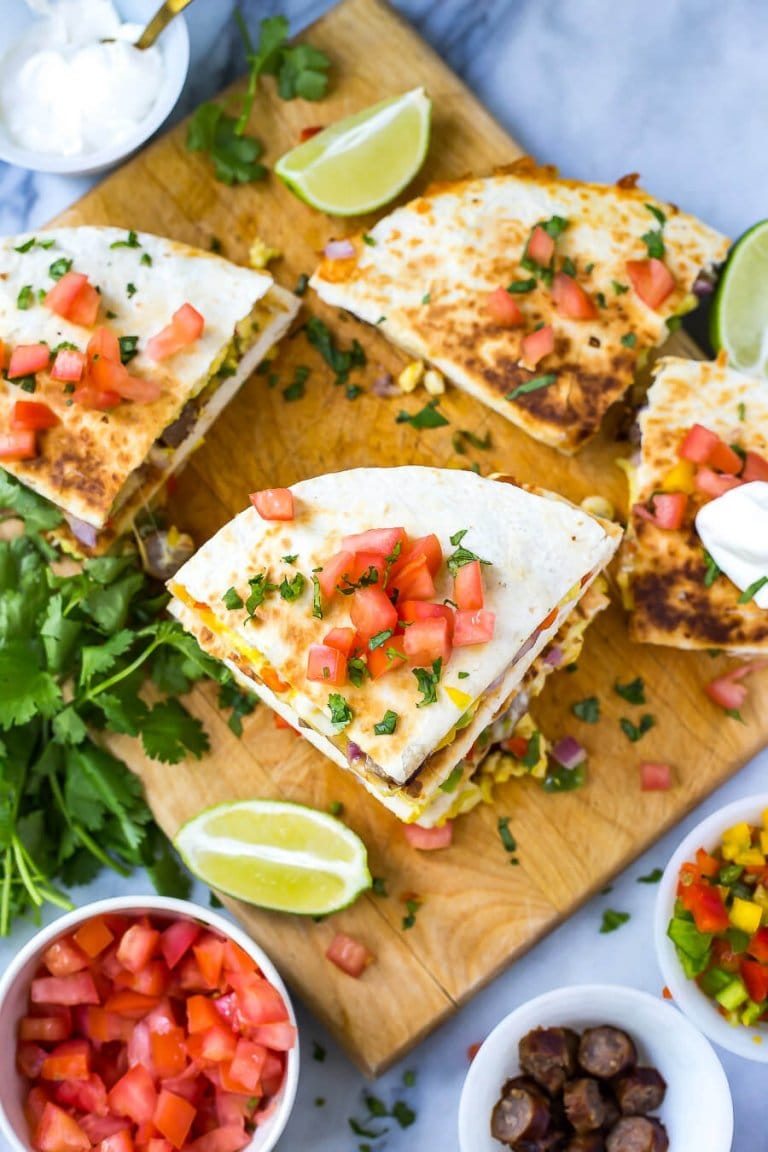 FreezerFriendly Tex Mex Breakfast Quesadillas The Girl on Bloor