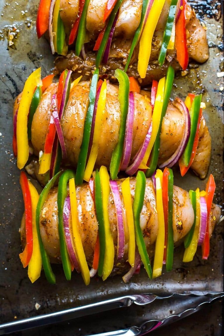 Grilled Hasselback Fajita Stuffed Chicken The Girl on Bloor