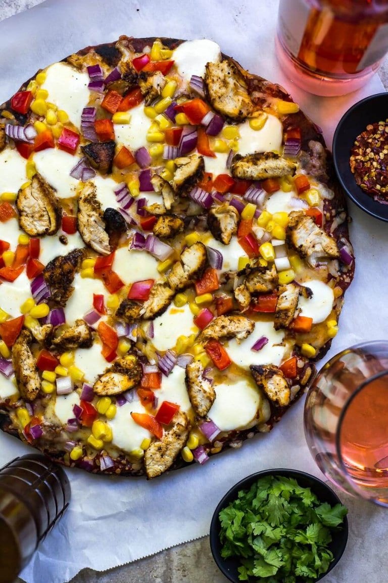 Southwest Chipotle Avocado Corn Pizza The Girl on Bloor