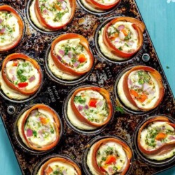 Grab & Go Turkey Bacon Egg White Cups