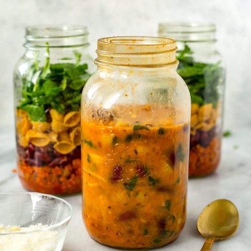 Grab & Go Vegetarian Minestrone Soup Jars