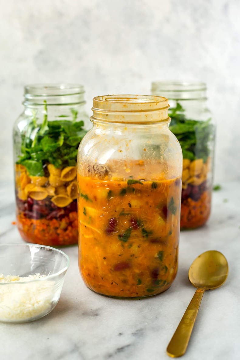 How to Freeze Soup in Mason Jars