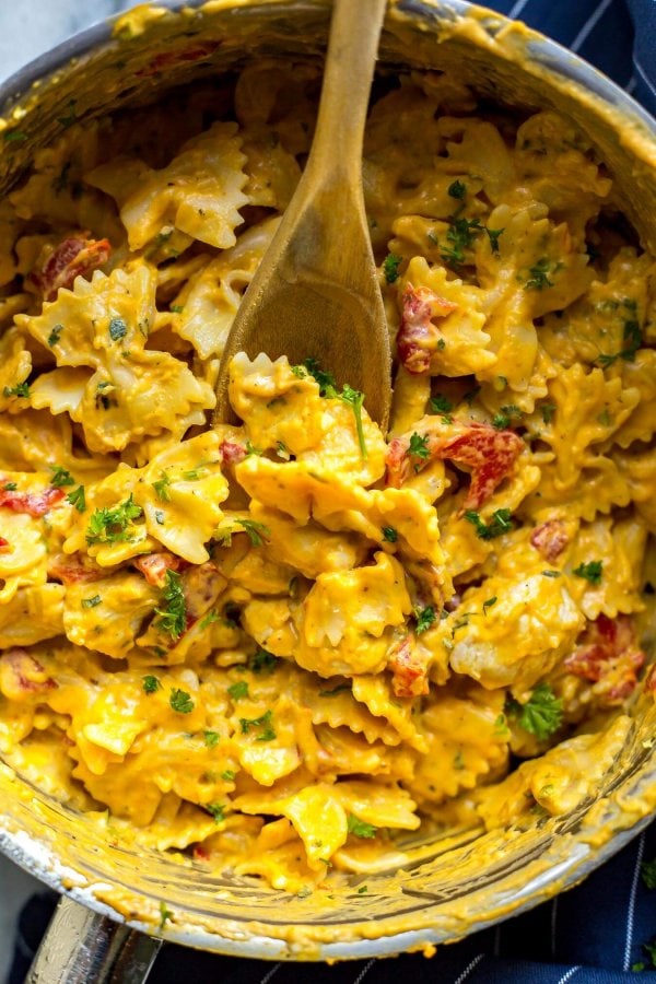 Healthy One Pot Pumpkin Alfredo The Girl on Bloor