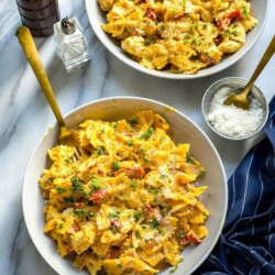 Healthy One Pot Pumpkin Alfredo