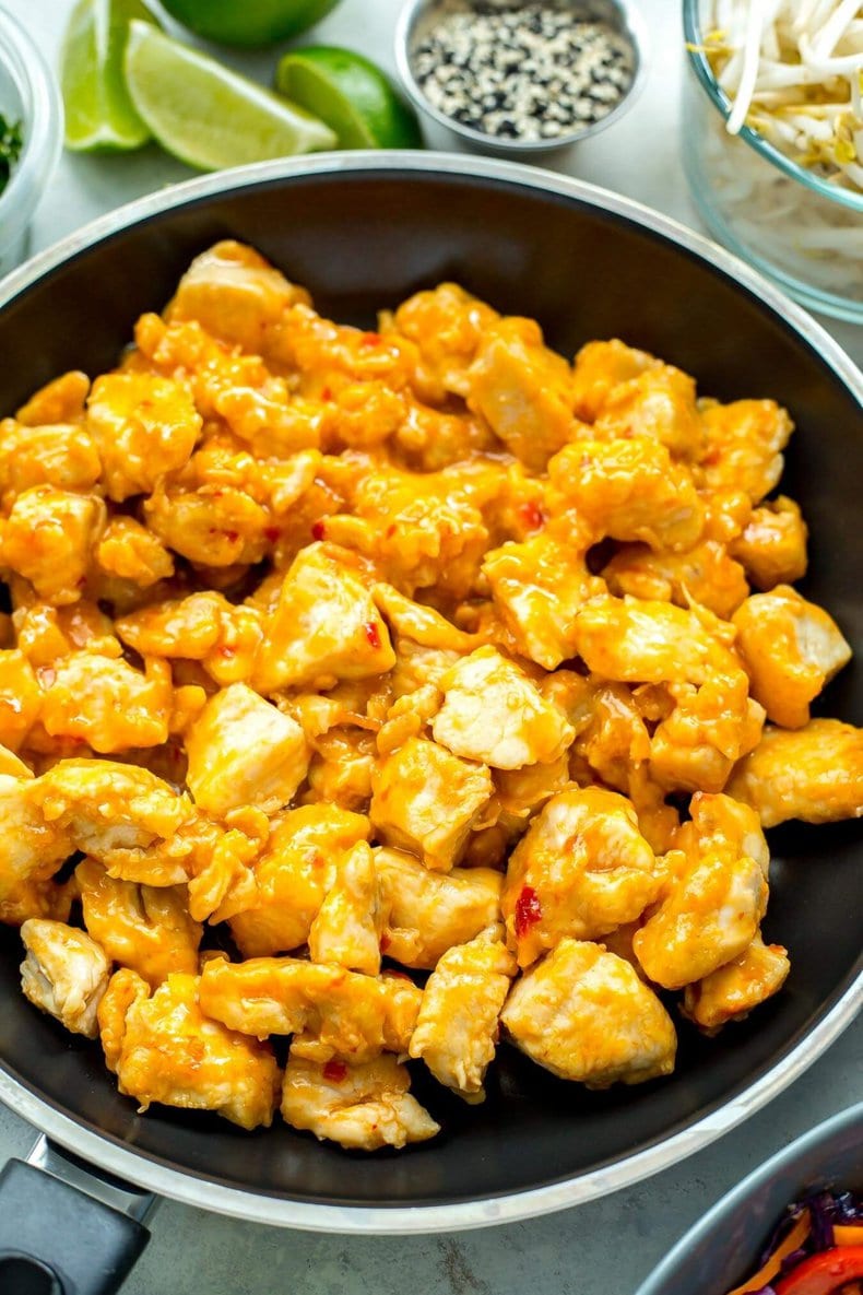 Sweet Chili Chicken Meal Prep Bowls The Girl on Bloor