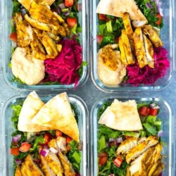 Chicken Shawarma Meal Prep Bowls