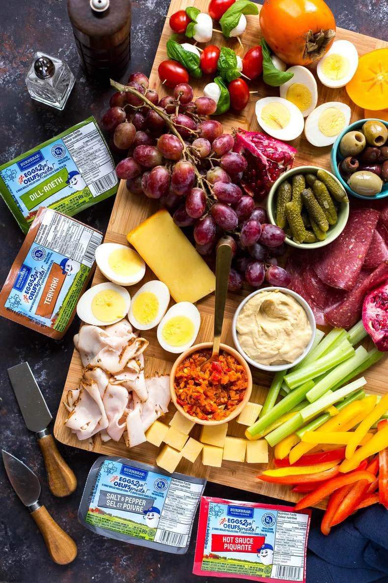 Lunch Charcuterie Board  {Dietetic Directions, Dietitian Recipe}