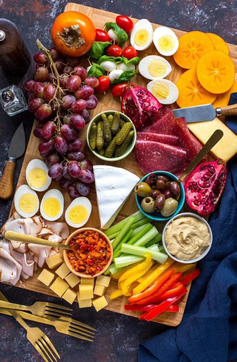 Sweet Charcuterie Board (healthier!)