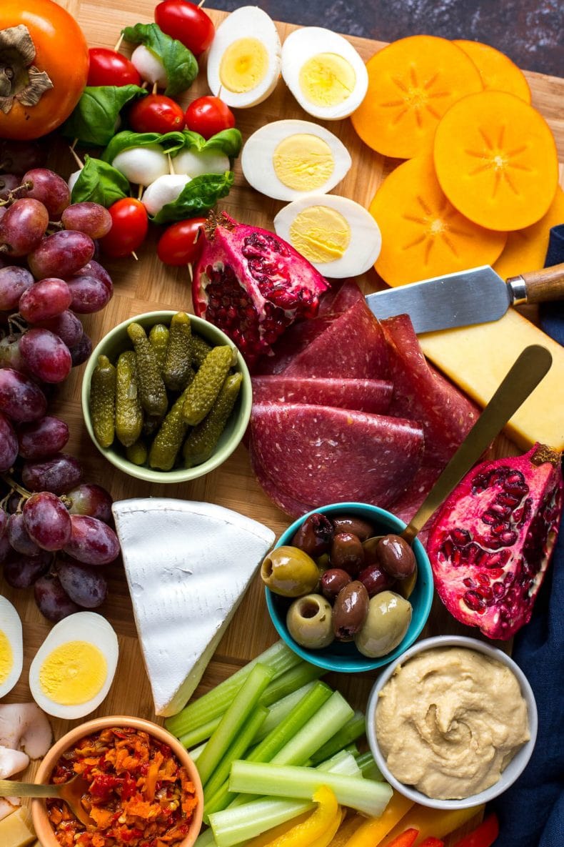 Healthier Shabbos Day Meat Board