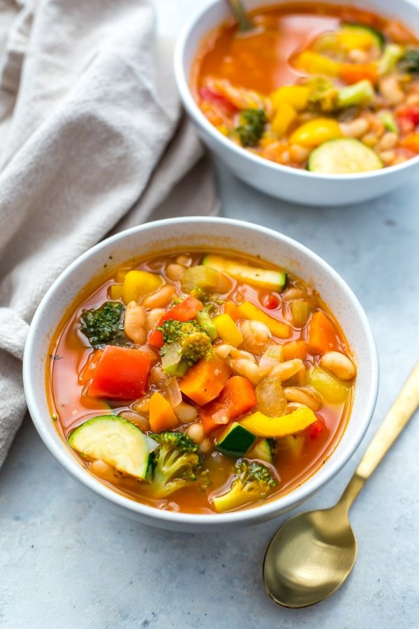 Instant Pot Detox Vegetable Soup - The Girl on Bloor