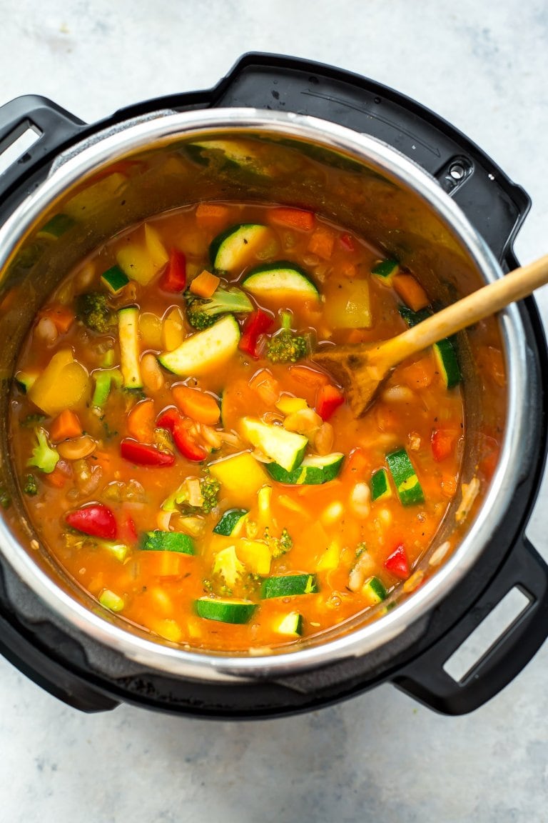 Instant Pot Detox Vegetable Soup - The Girl on Bloor