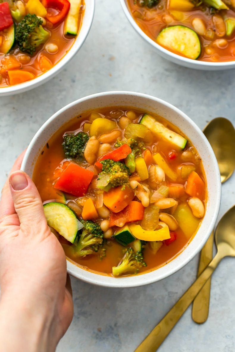 Instant Pot Detox Vegetable Soup - The Girl on Bloor