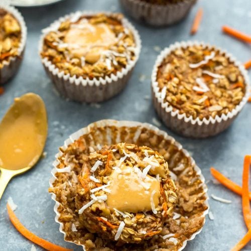 Meal Prep Baked Oatmeal Cups - The Girl on Bloor