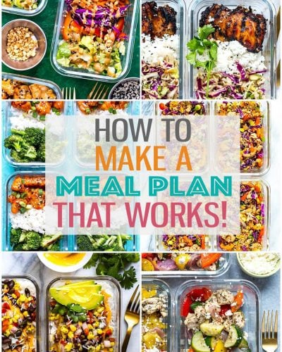 If you're looking to get more organized with your weekly meal prep but don't know where to start, all you need is a plan! I'll show you how to plan your meals for the week so that you can stay on track with your health and fitness goals! #mealplanning #weeklymealplan