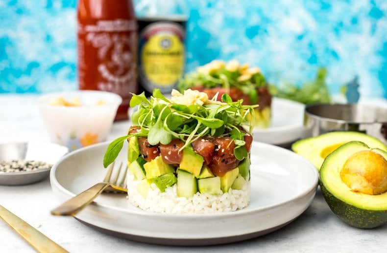 Ahi Tuna Sushi Stacks (Cactus Club Copycat) The Girl on Bloor