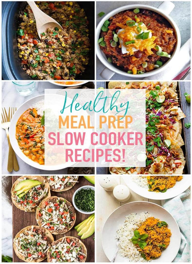 15 healthy slow cooker recipes for meal prep - the girl on bloor