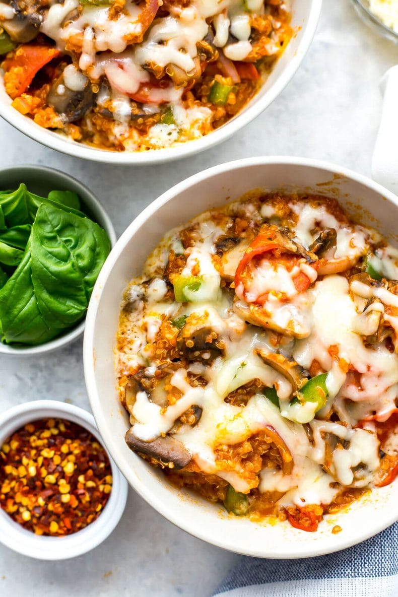 Instant Pot Pizza Quinoa Casserole