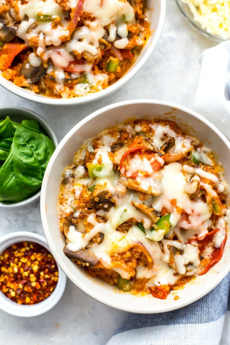 Instant Pot Pizza Quinoa Casserole The Girl on Bloor