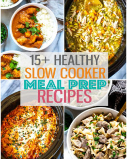 Healthy Slow Cooker Meal Prep Recipes